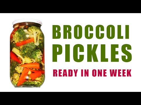 BROCCOLI PICKLES (READY IN ONE WEEK) Recipe - NK Kitchen
