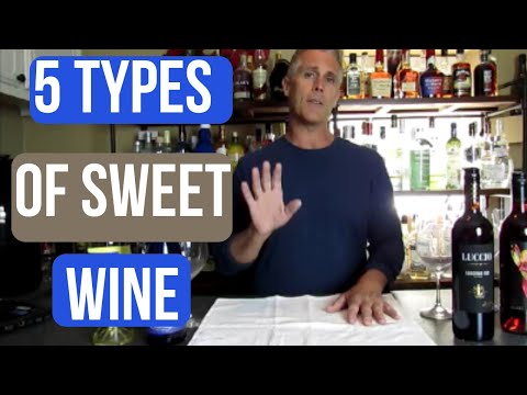 5 Types of Sweet Wine