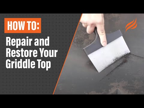 How To Repair and Restore Your Blackstone Griddle Top | Blackstone Griddles