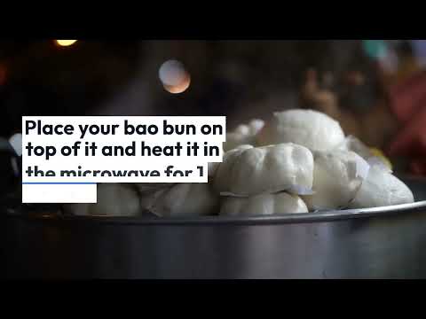 How To Steam Bao Buns in the Microwave