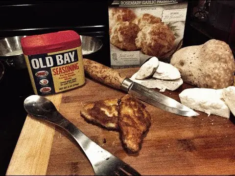 Fried Puff Ball Mushrooms