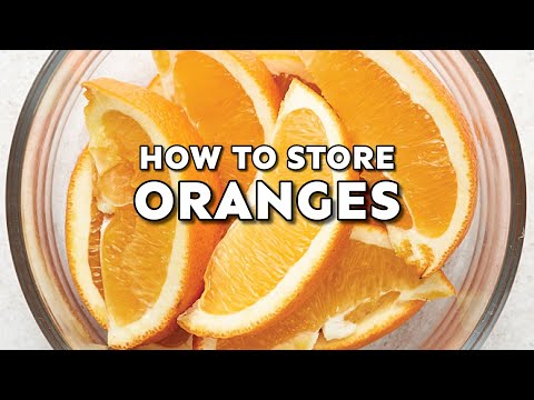 How to Store Oranges (They&#039;ll Last For Months!)