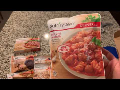 What’s in the Box?!? Nutrisystem 5 Day Weight Loss Kit Unboxing