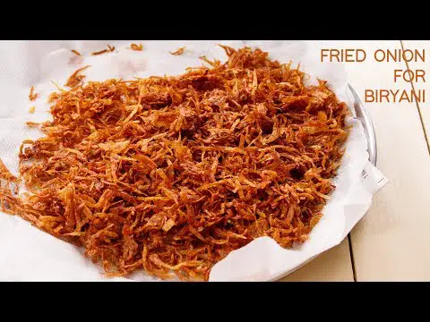 Crispy Fried Onions - Biryani Fry Onion Recipe - Birista | CookingShooking