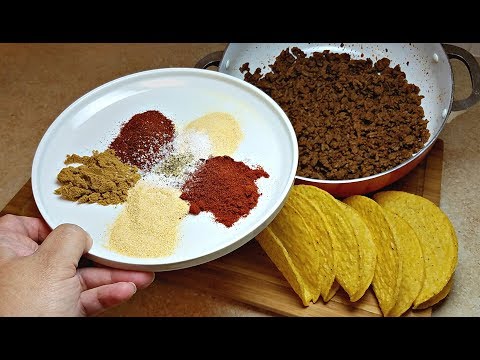 Taco Seasoning Recipe| Taco Meat Recipe | Gochujang Mama Recipes