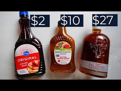 World&#039;s Best Maple Syrup Taste Test