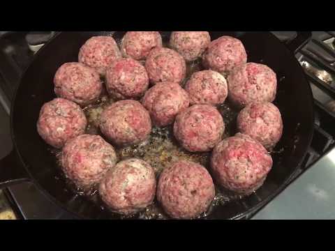 Homemade Meatballs Taught From Scratch