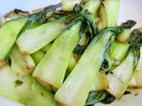 BOK CHOY in 5 Minutes | Sautéed STYLE | DIY Demonstration