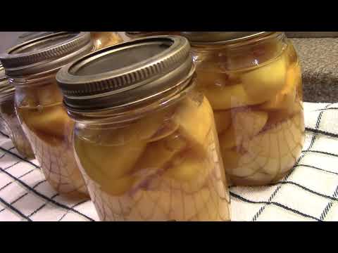 Canning acorn and butternut squash
