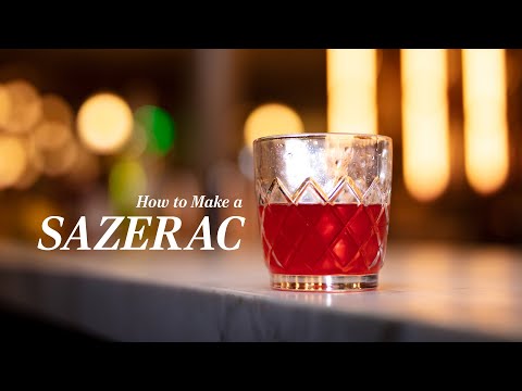 How to Make a Sazerac, the Rye and Absinthe Riff on an Old Fashioned