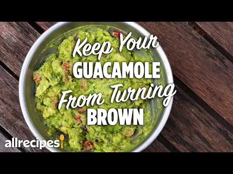 How To Stop Your Guacamole From Turning Brown | Allrecipes