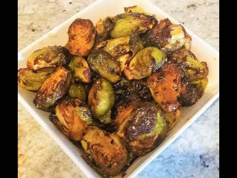 Air Fryer Brussels Sprouts Recipe - Marinated Brussels Sprouts
