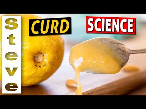 HOW TO MAKE LEMON CURD and the Science Behind It