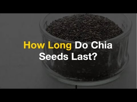 How Long Do Chia Seeds Last? (in Pantry, Fridge, Water)