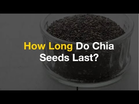 Guide to Chia Seeds Shelf Life After Opening (Chia Seeds Expiration ...