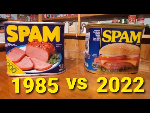 Opening And Tasting Very Old Spam Meat