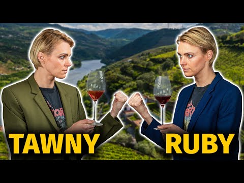 TAWNY vs RUBY Port Wines (Comparing &amp; Tasting DOURO Valley Iconic Styles)