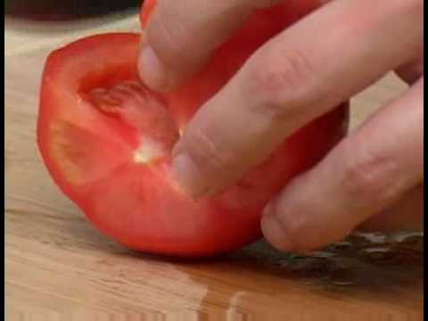 Cooking Tips : How to De-Seed Roma Tomatoes