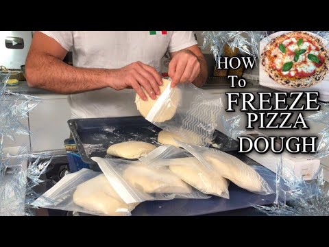 HOW TO PROPERLY FREEZE THE PIZZA DOUGH