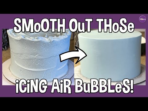 Air Bubbles In Your Icing? Don&#039;t Throw It Away! Do This Instead