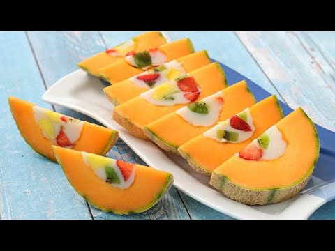 Cantaloupe dessert: this is the most unique recipe you&#039;ve ever seen!