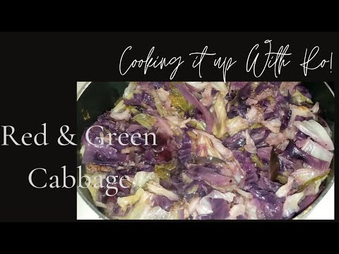 EASY RED &amp; GREEN CABBAGE ] CABBAGE MEDLEY ]