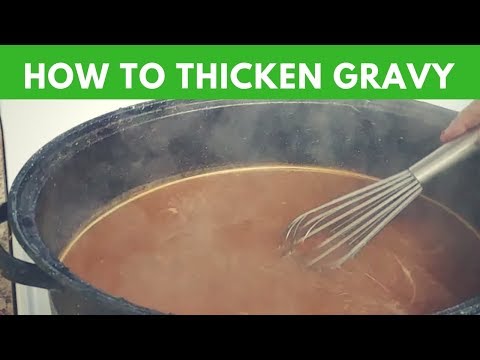 Gravy - How to Thicken your Roast Gravy | Homemade Gravy Recipe