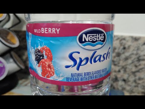 Nestle Splash Water Review/ Wild Berry / 1-22-19