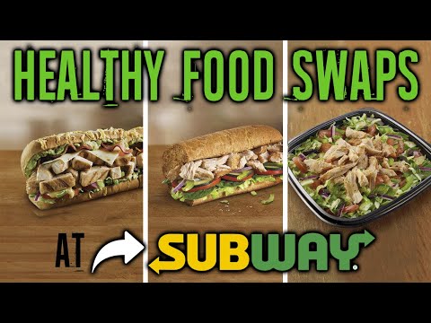 Healthiest Foods At Subway And The Worst (HEALTHY FOOD SWAPS AT SUBWAY) | LiveLeanTV