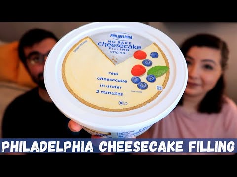 Philadelphia No Bake Cheesecake Filling Review | Taste Test