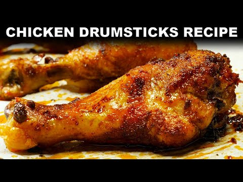Oven Baked Chicken Drumsticks Recipe