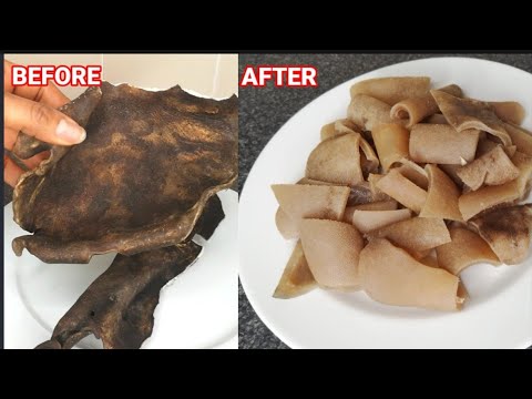 BEST WAY TO SOFTEN COW SKIN / KPOMO RECIPE