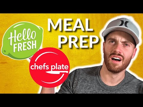 WHO IS KING OF MEAL PREP?! (HelloFresh vs Chef&#039;s Plate)