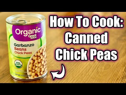 How To Cook: Canned Chickpeas