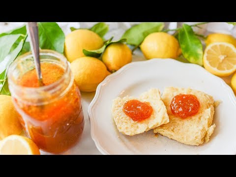 Homemade Lemon Jam Recipe (Not Marmalade!)