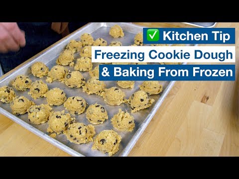 ✅ Kitchen Tips - How to Freeze &amp; Store Cookie Dough