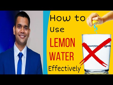 Right Way To Make Lemon Water For Weight Loss And Body Detox