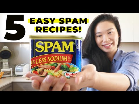 5 EASY SPAM RECIPES - TASTY SPAM COOKING HACK! (How To Enjoy 5 Meals with 1 Can of Spam)