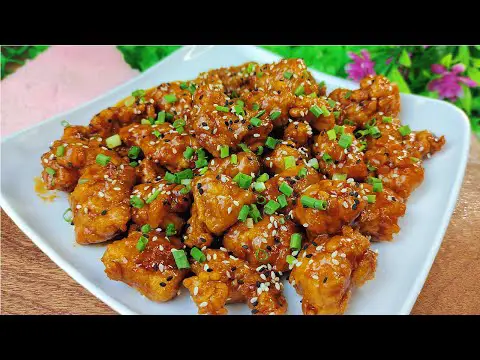 Sesame chicken ! Easy, fast and incredibly delicious