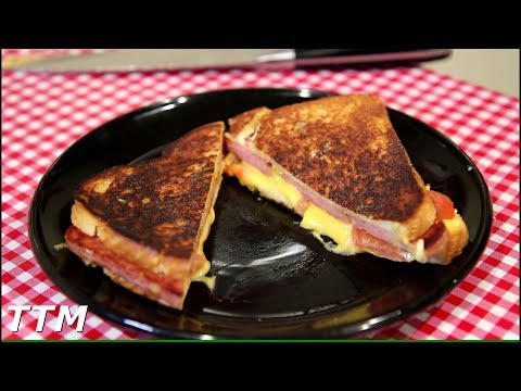 Grilled Spam and Cheese Sandwich Recipe