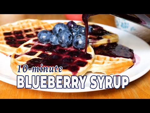 10-Minute Homemade BLUEBERRY SYRUP | The Daily Meal