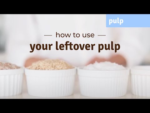Pulp 101 - Using Your Leftover Pulp I Almond Cow