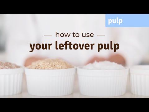 Pulp 101 - Using Your Leftover Pulp I Almond Cow