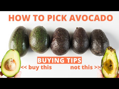 How to Pick Avocado - Tips for buying perfect avocados at the store.