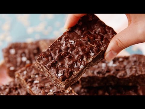 Chocolate Crunch Bars | Delish