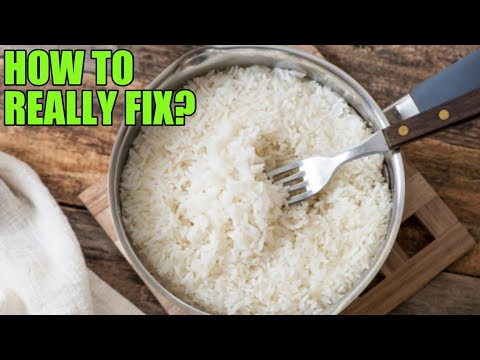 How to Fix Mushy Rice, Wet Rice &amp; Salty Rice?