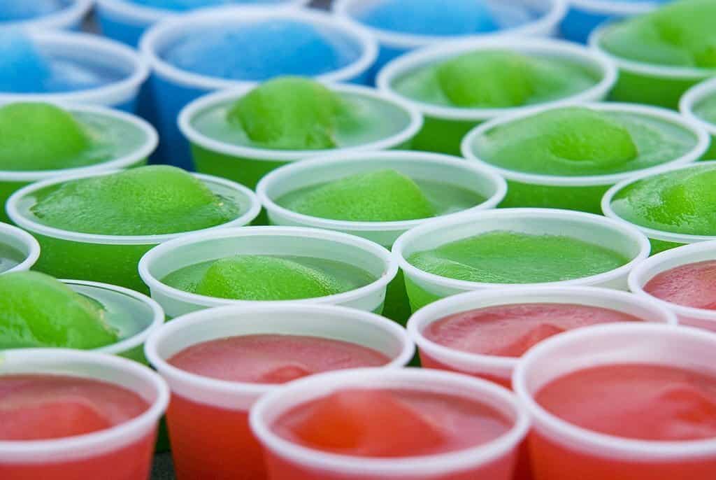 colorfull slushies