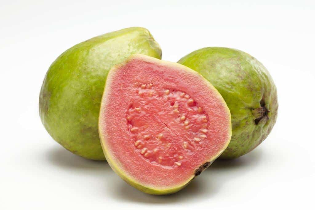 guava skin and seeds