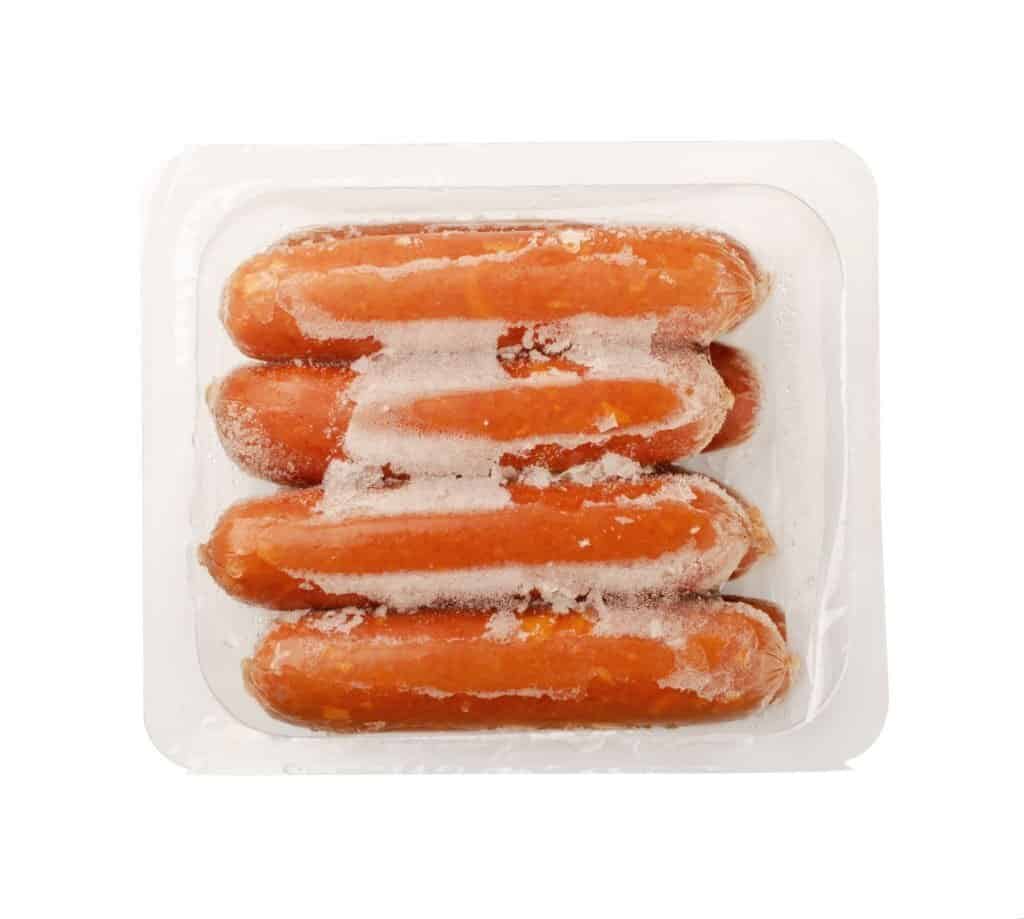 frozen hot dogs