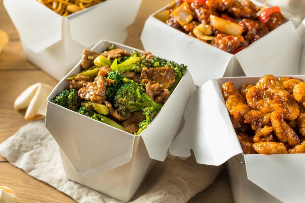 chinese food takeout boxes